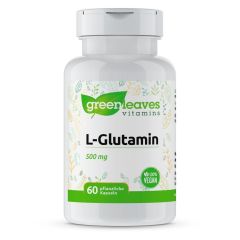 L-Glutamin  500 mg - 60 Vegetarische Kapseln