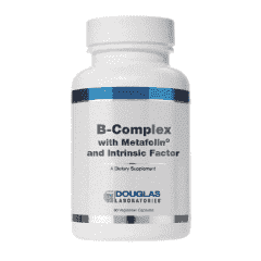 B-Complex with Metafolin and Intrinsic Factor 60 Vegetarian Capsules