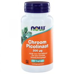 Chromium picolinate 200 mcg - 100 veg. capsules