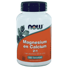 Magnesium en Calcium 2:1 - 100 tablets