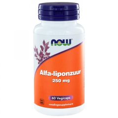 Alfa-liponzuur 250 mg - 60 veg. Kapsler