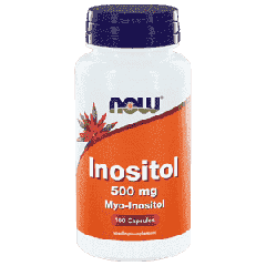 Inositol 500 mg - 100 veg. capsules
