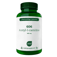 606 Acetyl-l-carnitine (500 mg) - 90 Veg. Kapseln - AOV