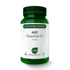 401 Vitamine D3 10mcg - 60 vegacaps