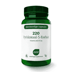 220 Pyridoxaal-5-fosfaat - 60 vegetarische capsule  