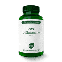 605 L-Glutamine (500 mg) - 90 Veg. Kapseln - AOV
