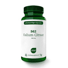562 Kalium citraat (200 mg) - 90 Veg. Kapseln - AOV