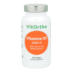 Vitamine D3 3000 IE 300 Softgels