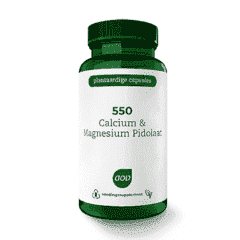 550 Calcium & Magnesium Pidolaat - 90 Veg. Capsule - AOV