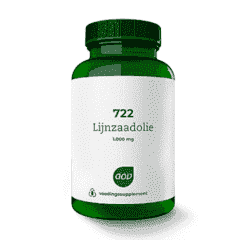 722 Lijnzaadolie (1.000 mg) - 90 Capsules - AOV