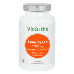 Levertraan 1000 mg (120 softgels)