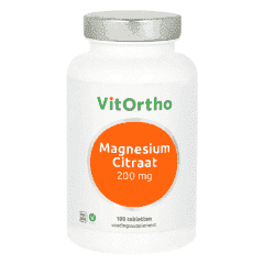 Magnesium Citraat 200 mg (100 tabs)