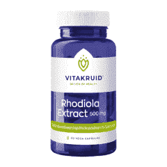Rhodiola extract 500 mg - 60 vegetarische capsules