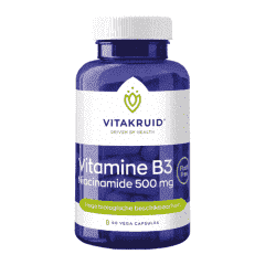 Vitamine B3 Niacinamide 500 mg - 90 vegetarische capsules
