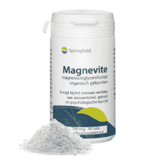 Magnevite magnesium glycerofosfaat 100 mg - 60 Tabletten