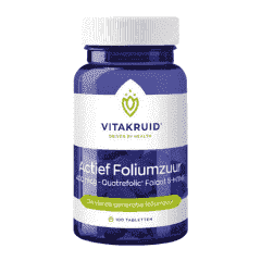 Actief Foliumzuur - 100 Tabletten