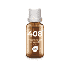 408 Vitamine D3 druppels (10 mcg) - 25 ml
