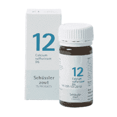 Nr. 12 Calcium sulfuricum D6 (100 tbl.)