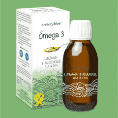 Flüssiges veganes Omega-3 