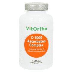 C-1000 Ascorbaten Complex - 90 tabletten