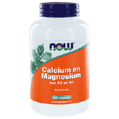 Calcium und Magnesium mit D3 und K2 - 180 Kapseln
