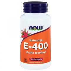 E-400 D-alpha-Tocopheryl - 100 Softgels