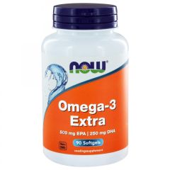 Omega-3 Extra 500 mg EPA 250 mg DHA - 90 Softgels