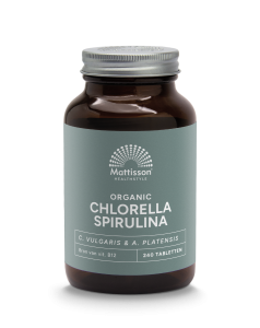Chlorella Spirulina 500 mg tablet (bio)