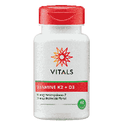 Vitamine K2 90 mcg met Vitamine D3 25 mcg - 60 Capsules