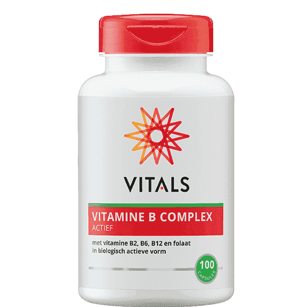vrouwelijk zelfstandig naamwoord Vertrappen Vitamin B Complex Active - Vitals - Nutrition Company