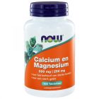 Calcium 500 mg and Magnesium 250 mg - 100 tablets